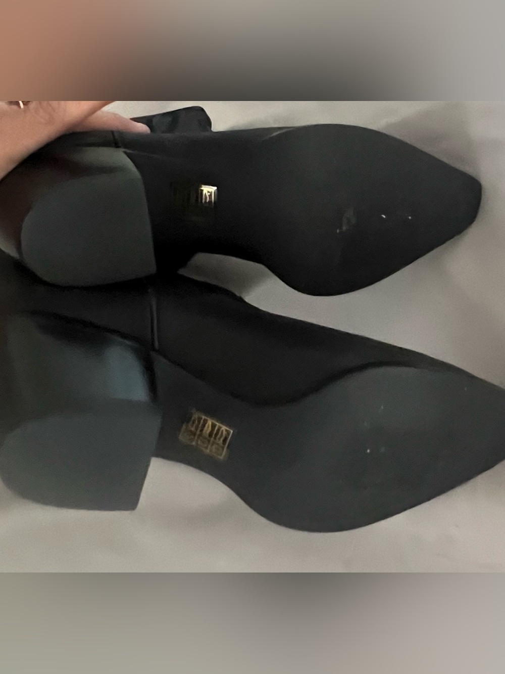 Jeffrey Campbell DAGGET BLACK WASHED WESTERN PULL ON BOOTS US8 $298 - Picture 7 of 11